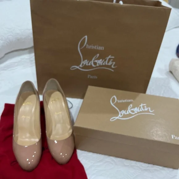 Christian louboutin simple pump 85 size EUR 38.5 - Picture 1 of 10